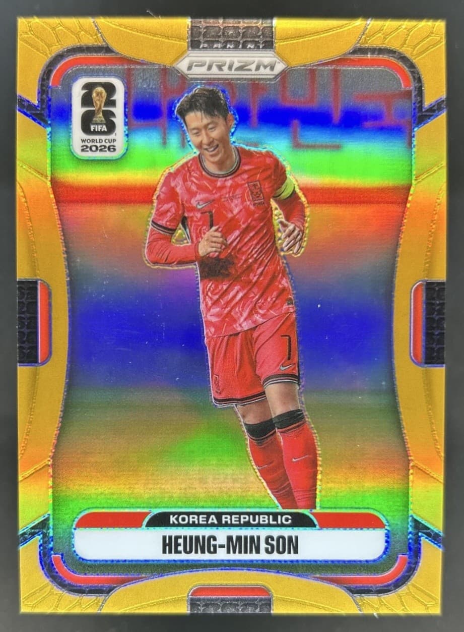 2026 Panini Prizm World Cup Heung-Min Son Gold #/10 Korea