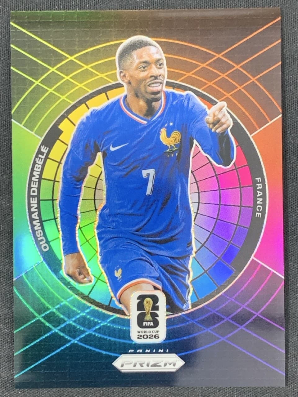 Ousmane Dembele 2026 Panini Prizm FIFA World Cup Color Wheel #6