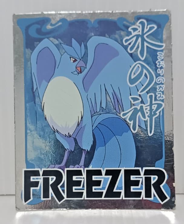 Articuno Freezer Card Foil Small Rare Collectible Collection Pokemon Japan