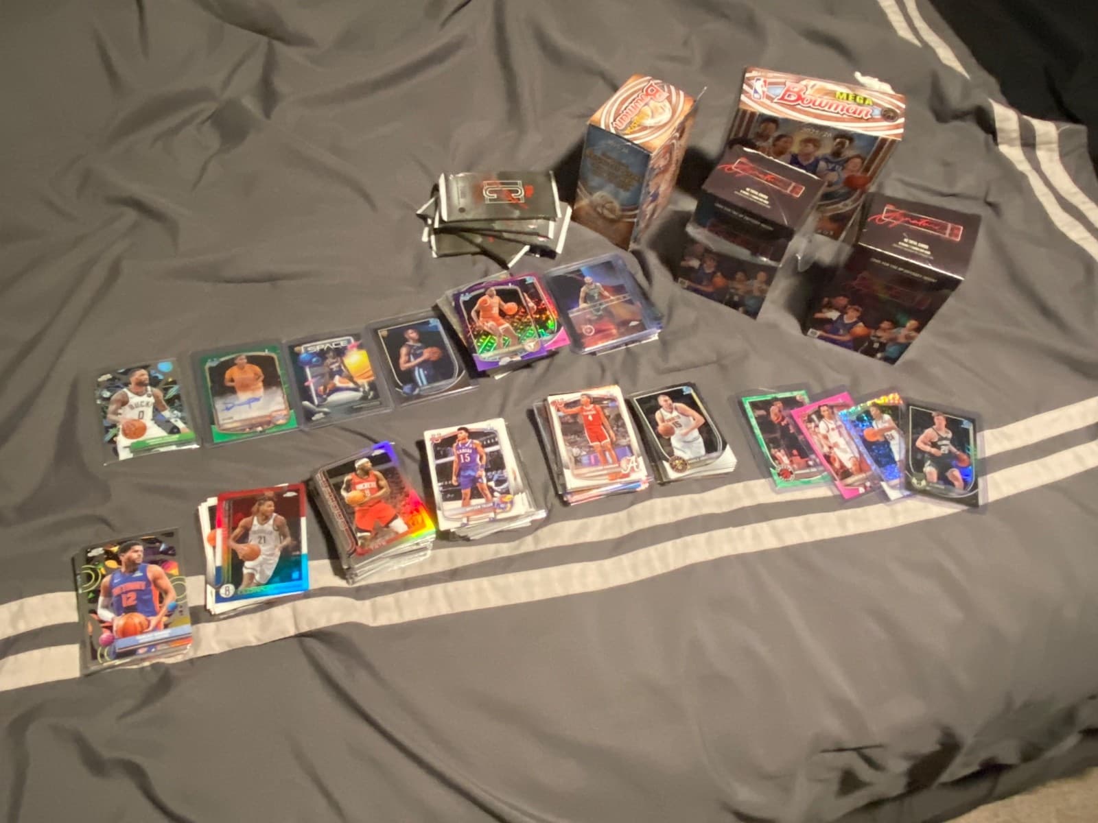 Massive Topps Basketball Card Lot from Cosmic, Chrome, Bowman, Signature, Hoops