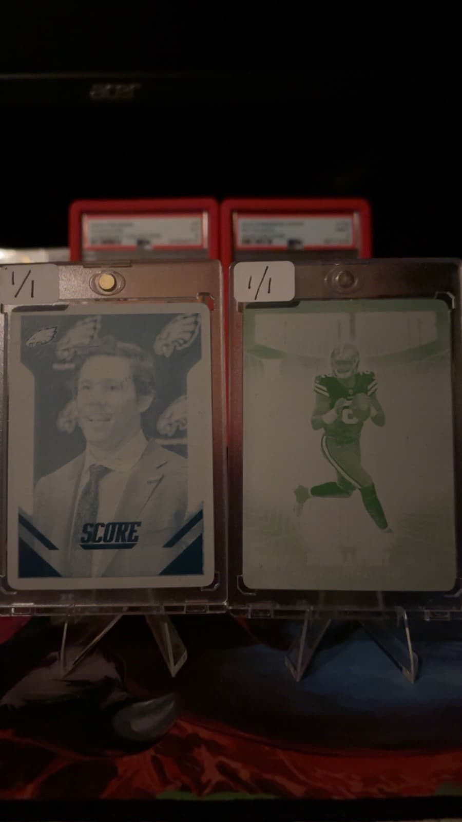 2 1/1 Cards Sam Bradford & Trey Lance