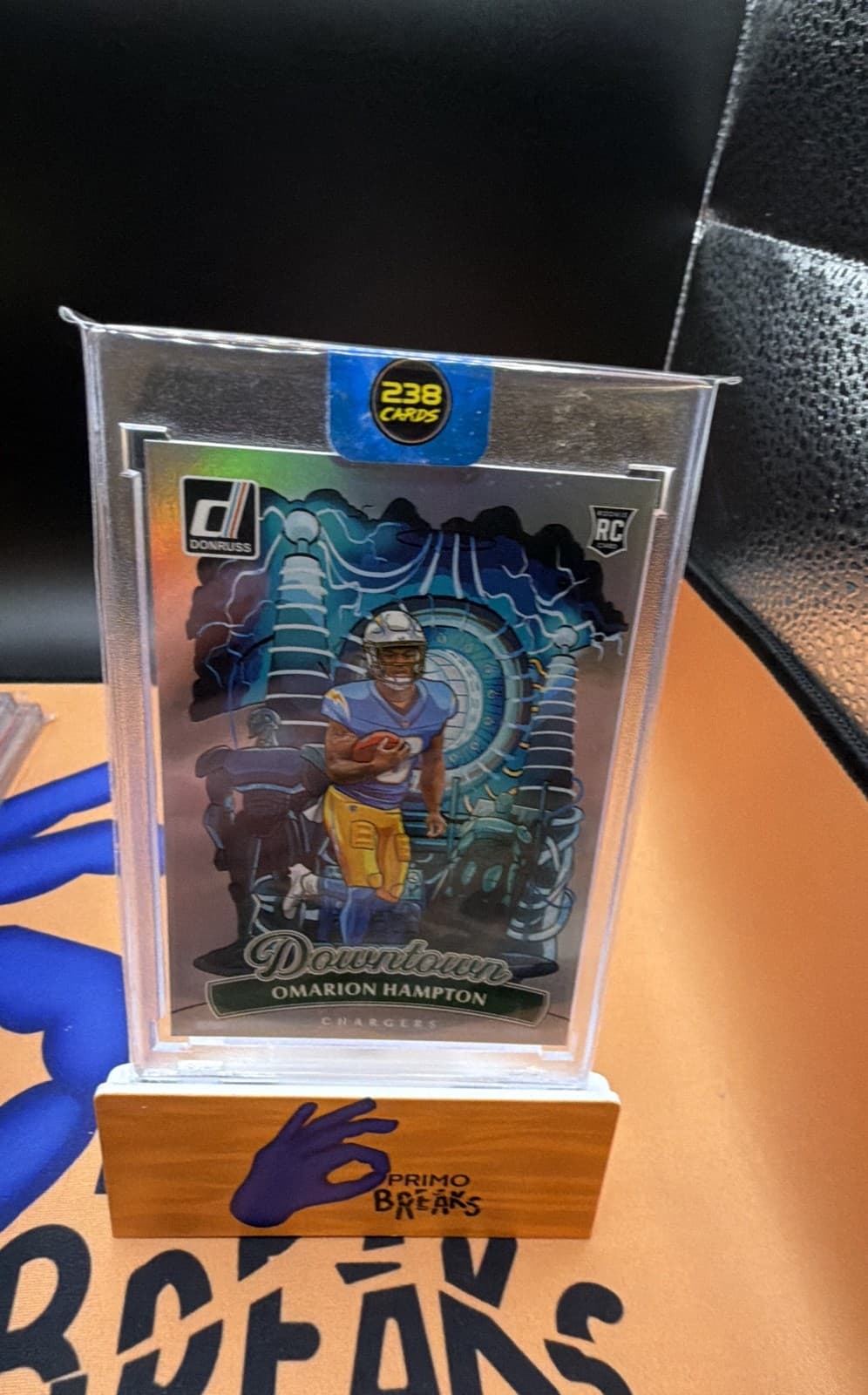 2025 Panini Donruss - Downtown! Omarion Hampton #16 (RC)