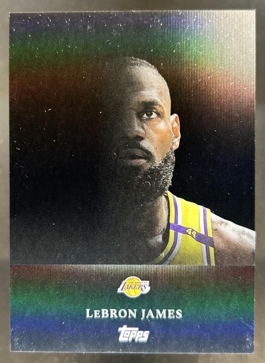2025-26 Topps Midnight LeBron James Twilight SP #TL-1 Lakers