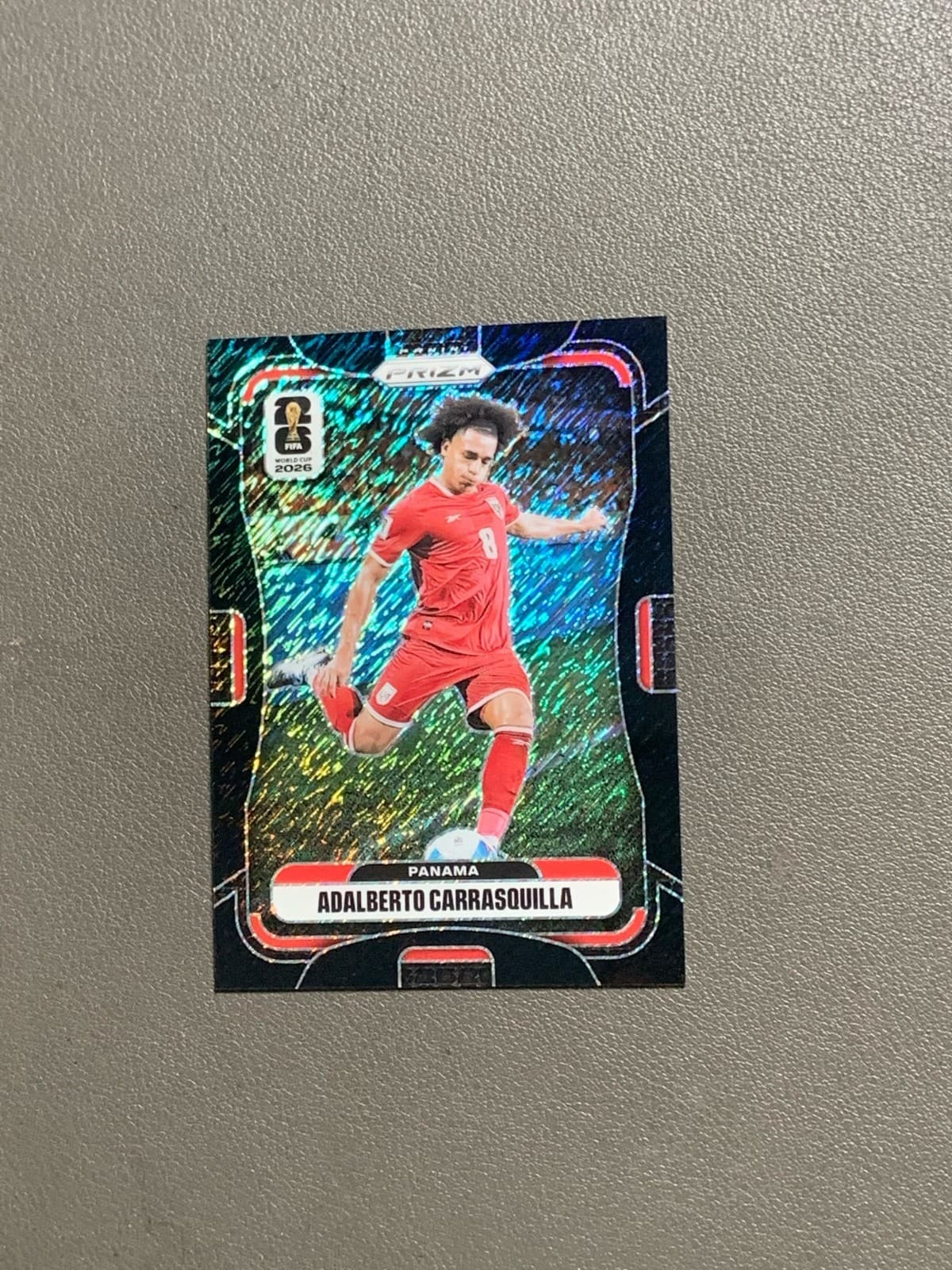 2026 Prizm FIFA World Cup Adalberto Carrasquilla Black Shimmer 1/1 One of One