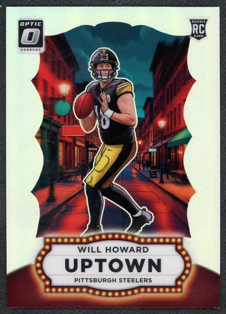2025 Panini Donruss Optic Will Howard Rookie Uptown #25