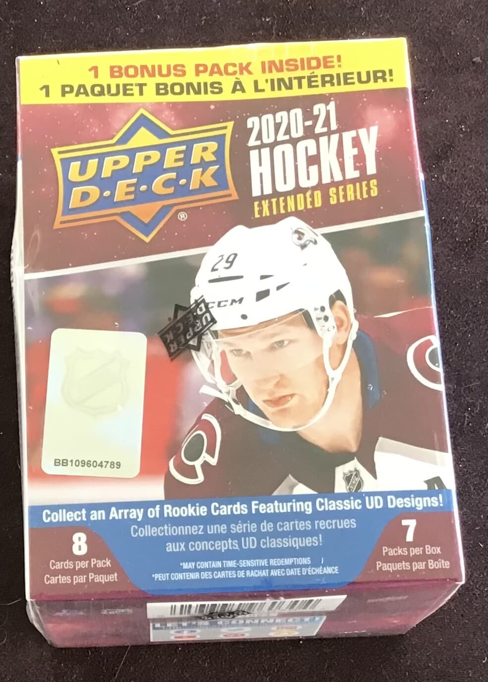 (2) 2020-21 Upper Deck Hockey Extended Series Factory Sealed Blaster Boxes