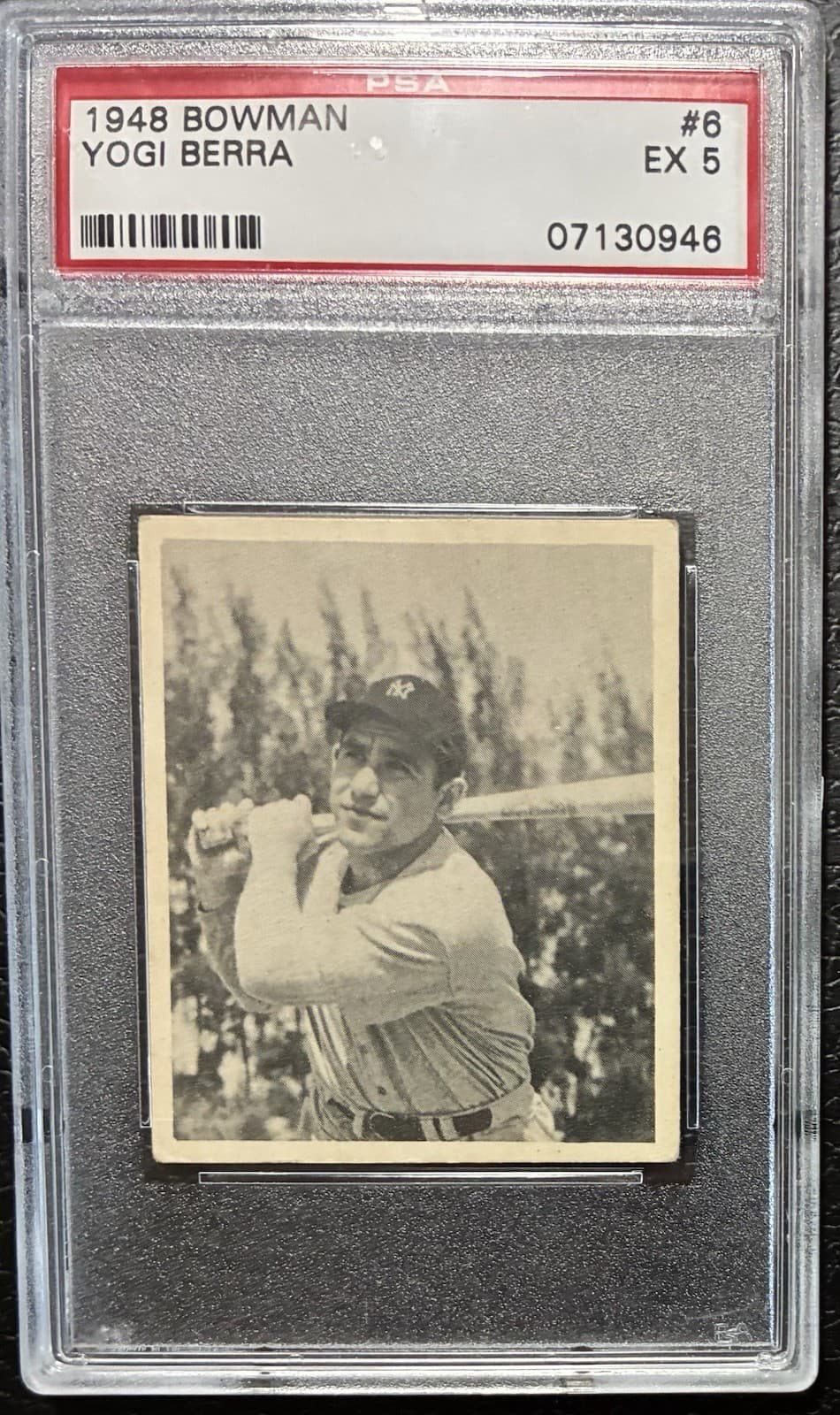 1948 Bowman Yogi Berra #6 PSA 5 RC Rookie Yankees HOF Centered