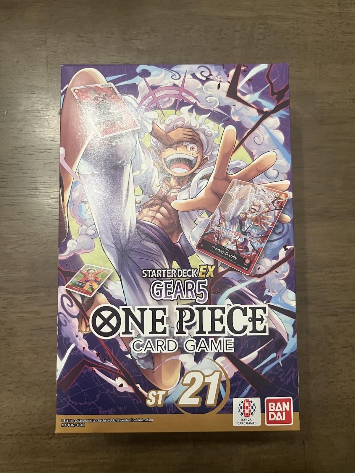 Bandai One Piece Card Game ST-21 Starter Deck Ex Gear 5 English Sealed NEW