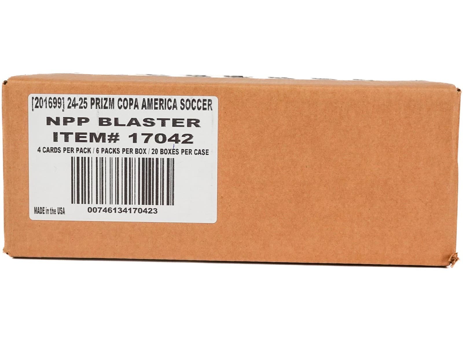 2023/24 PANINI PRIZM COPA AMERICA SOCCER 6-PACK BLASTER 20-BOX CASE