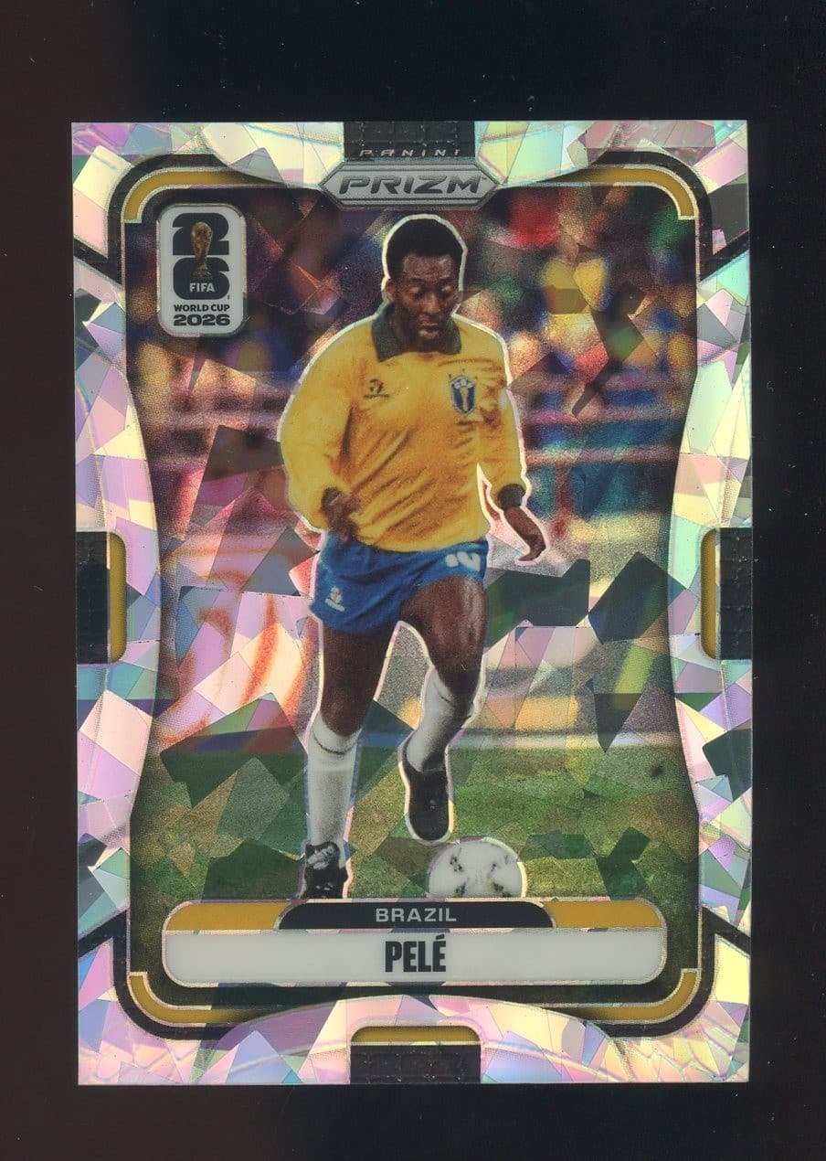 2026 Panini Prizm FIFA World Cup Soccer Ice #96 Pele 10/23