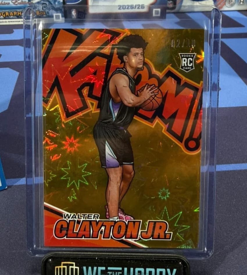 2025-26 Panini Signature Series Basketball Walter Clayton Jr. "Kaboom!"