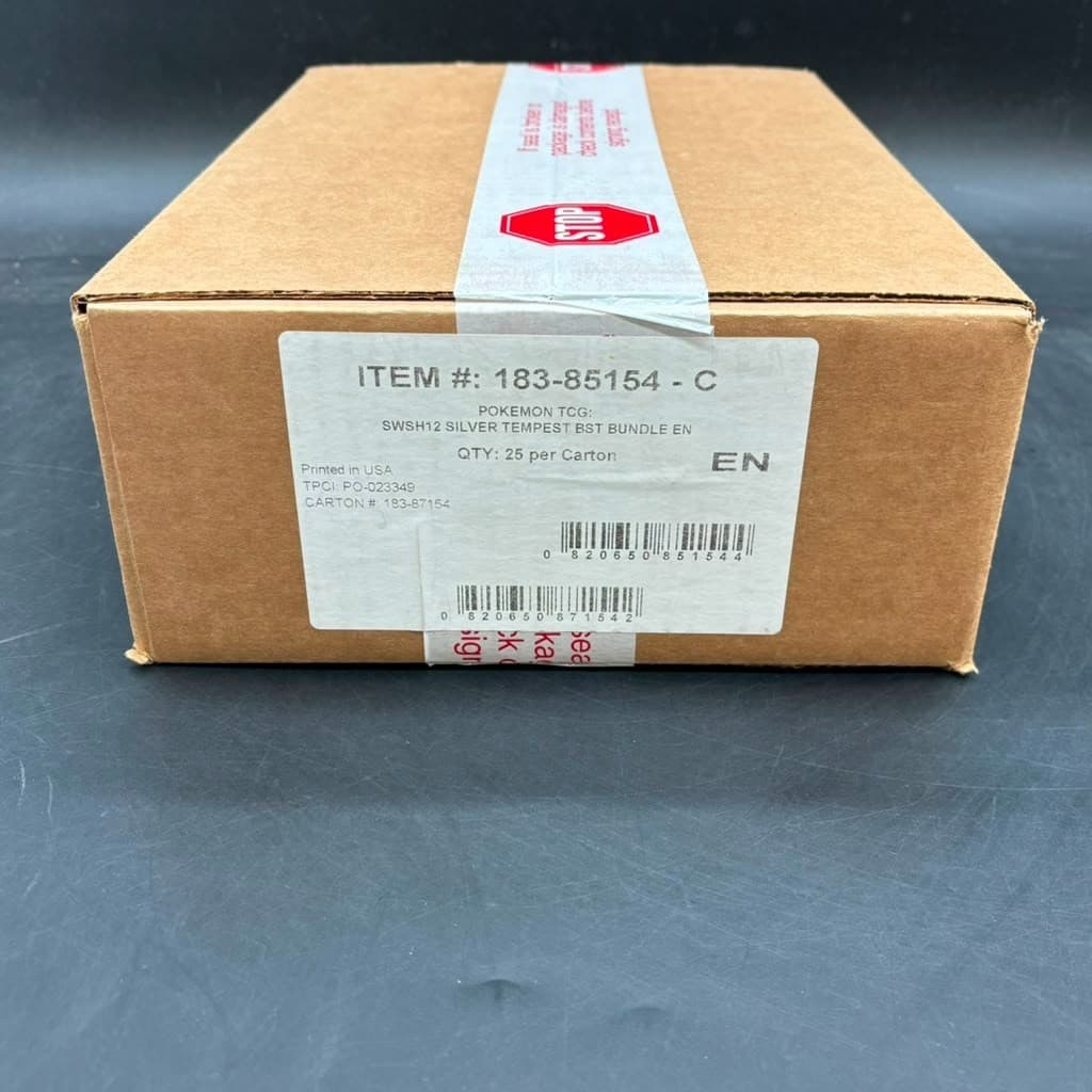 Pokemon TCG Silver Tempest SWSH12 Booster Bundle Case SEALED