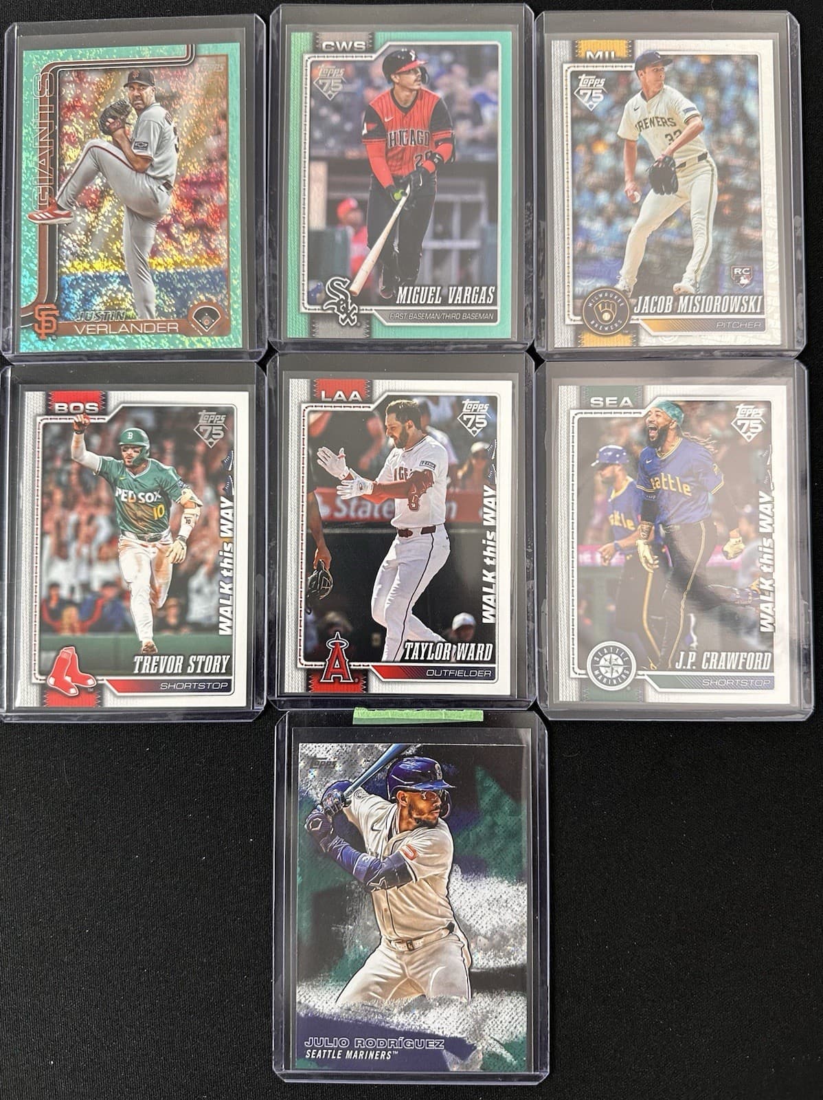 HUGE Lot Of Topps Baseball Parallels - Refractors, Holofoil, Rainbow Foil, XFrac