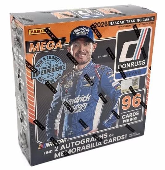 2026 Panini Donruss NASCAR Racing Mega 20-Box Case