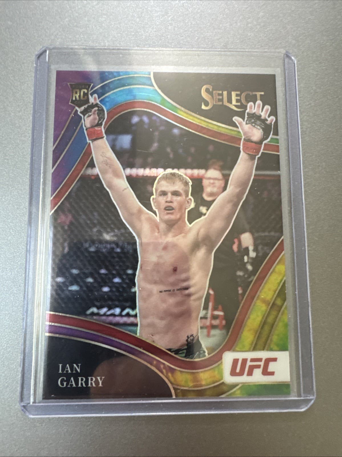 🔥2022 Select UFC Ian Garry Rookie RC Octagonside Tie-Dye Prizm /25🔥