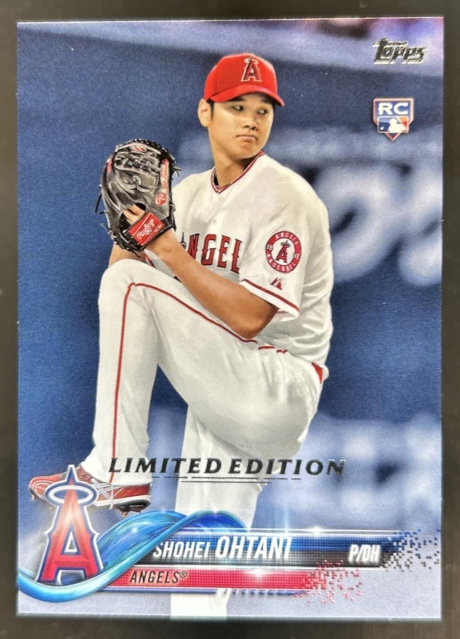 2018 Topps Shohei Ohtani RC Limited Edition Stamp Rookie #700 Angels