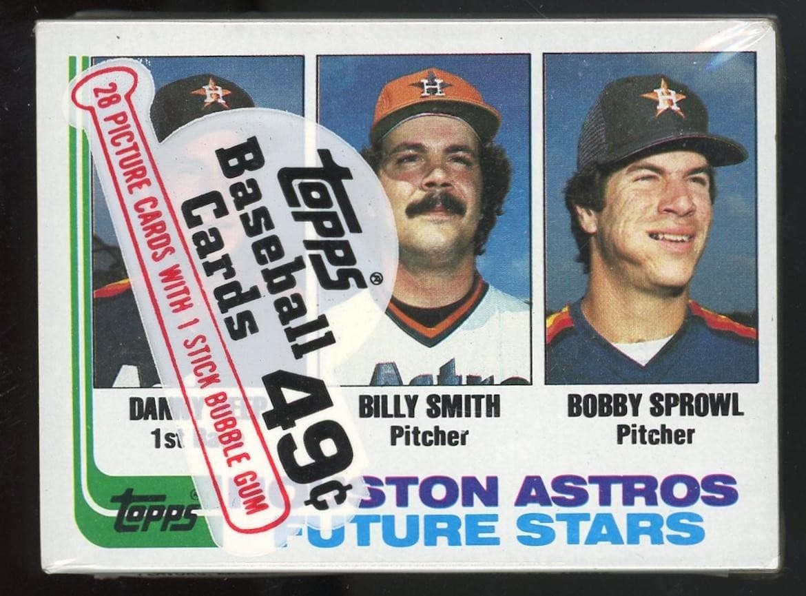 1982 Topps Baseball Cello Pack