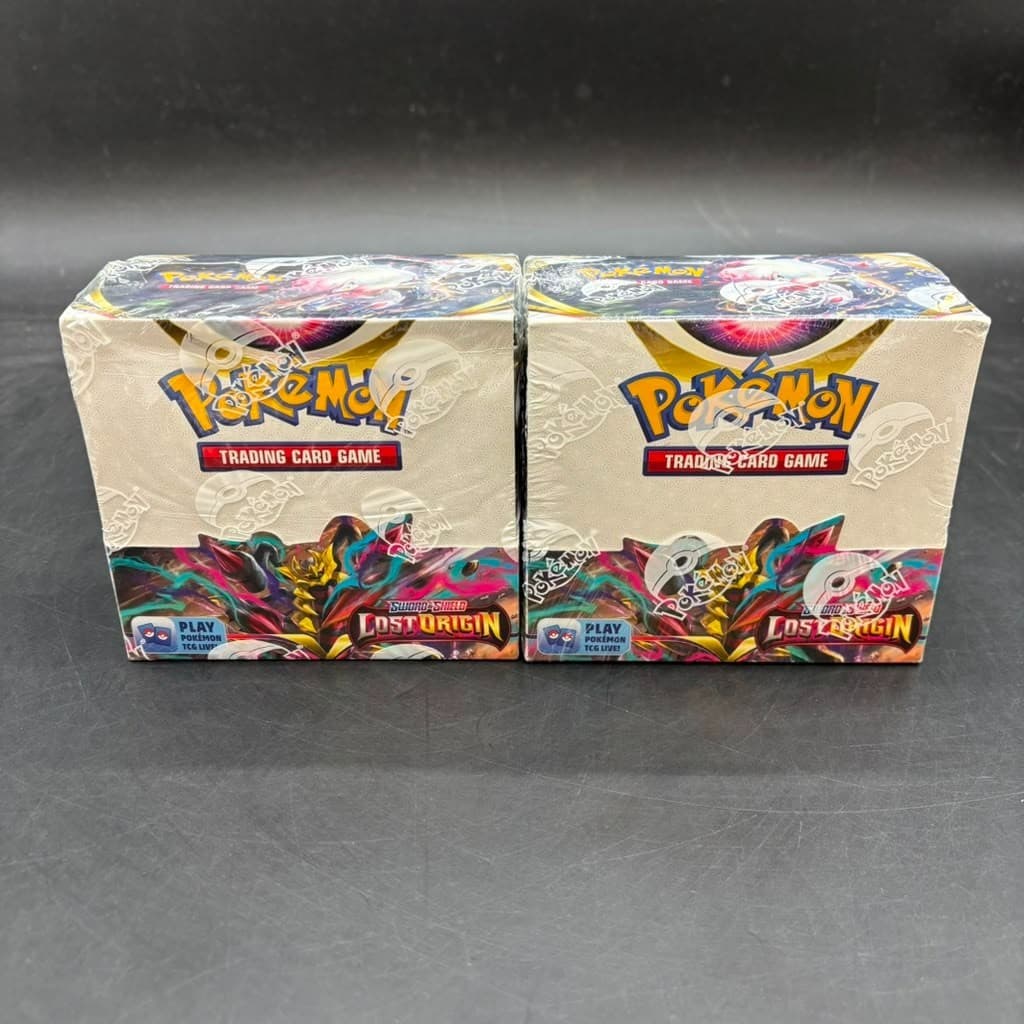 Lot of (2) Pokemon Sword & Shield Lost Origin Booster Boxes SEALED
