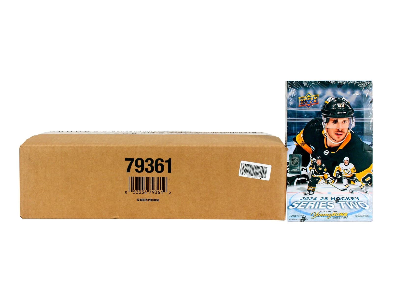 2024/25 UPPER DECK SERIES 2 HOCKEY HOBBY 12-BOX CASE