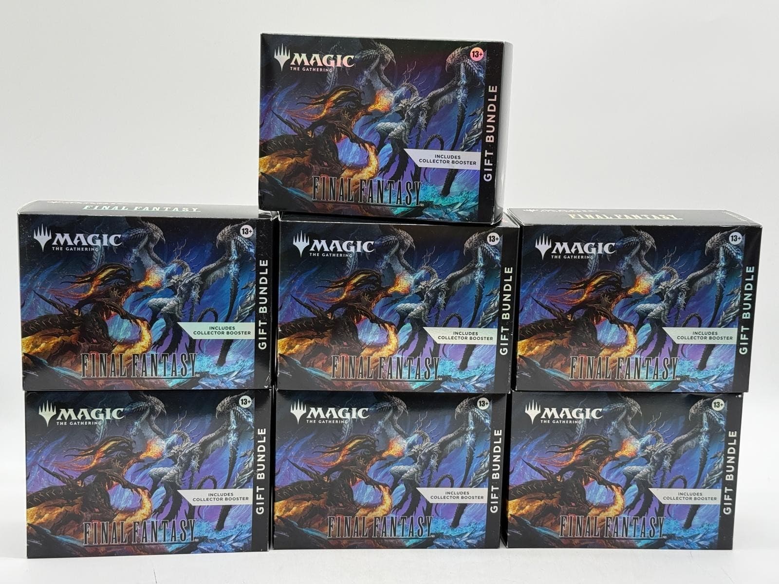 Lot of (7) Magic The Gathering Final Fantasy Gift Bundles SEALED BOX
