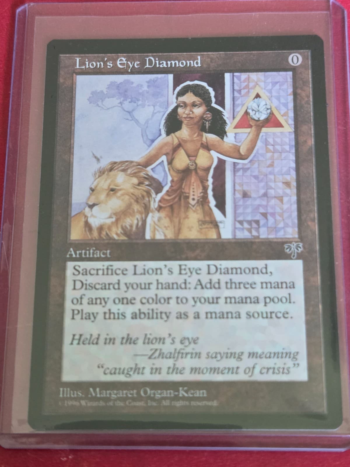 MTG Lion's Eye Diamond NM-M Mirage Magic the Gathering