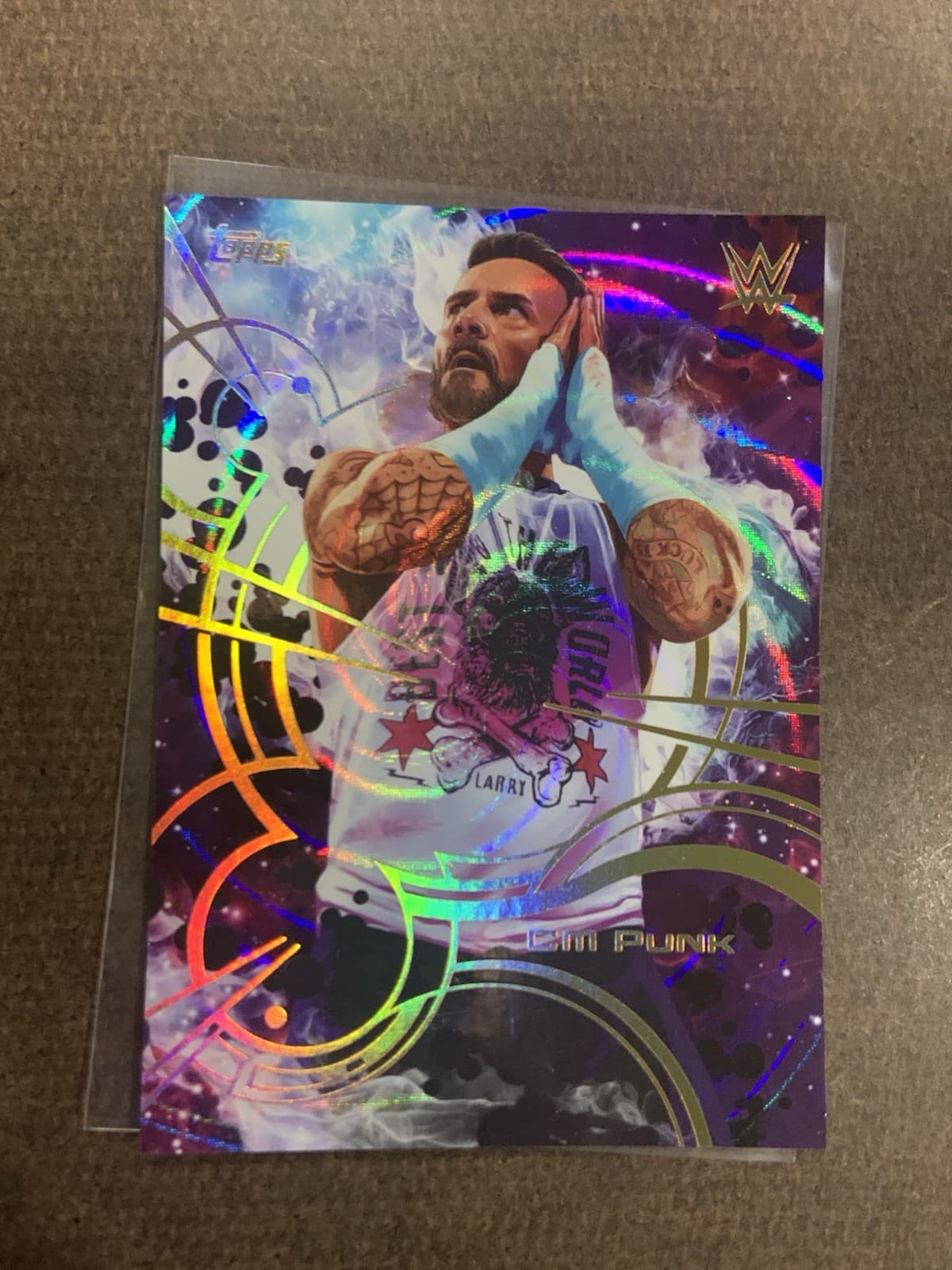 2026 Topps Universe WWE CM Punk SLAMMED SSP Case Hit #S-CP RAW